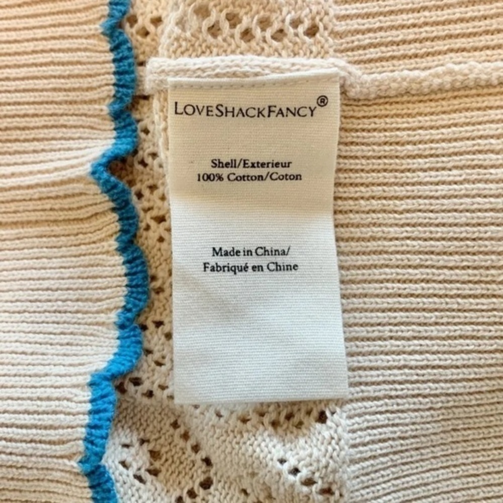 LoveshackFancy Rennley sweater NWT RARE - Picture 13 of 13